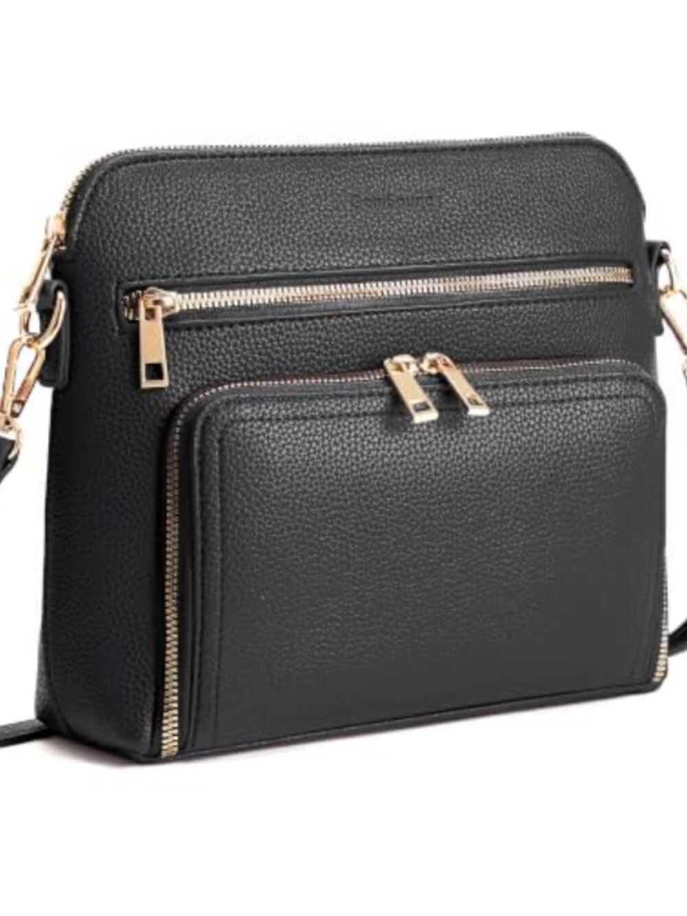 RFID Small Crossbody Purse Women Travel Built-in Wallet Vegan Leather